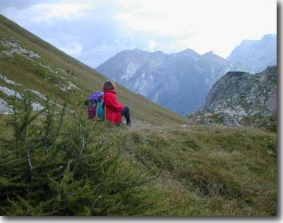 Il passo Giramondo visto da Bordaglia