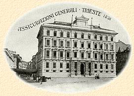 Il palazzo delle Generali nel 1831