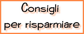 Consigli per risparmiare