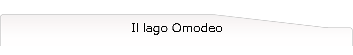 Il lago Omodeo