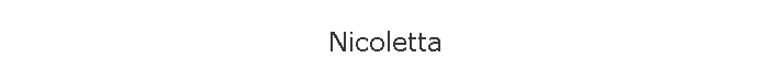 Nicoletta